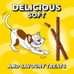 Dreamies Meaty Sticks 30g - Scrumptious Salmon