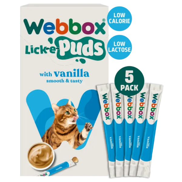Webbox Lick-e-Puds with Vanilla 75g