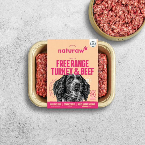Naturaw 500g - Free Range Turkey & Beef