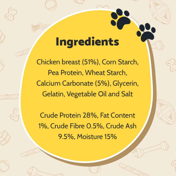Good Boy Crunchy Chicken & Calcium Bones 100g