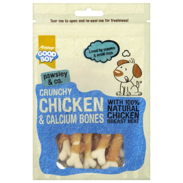 Good Boy Crunchy Chicken & Calcium Bones 100g