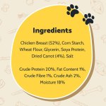 Good Boy Chewy Chicken With Carrot Sticks 90g