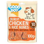 Good Boy Crunchy Chicken & Rice Bones 100g