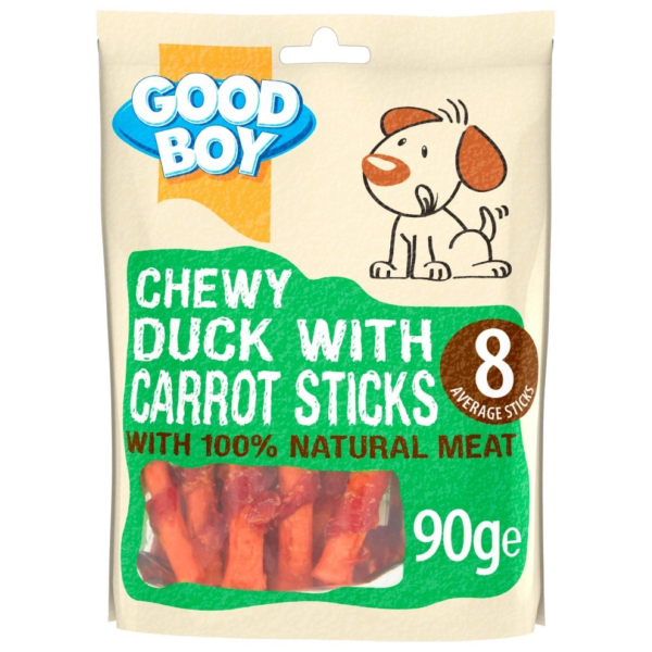 Good Boy Chewy Duck with Carrot 90g
