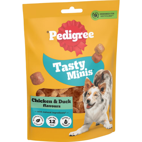 Pedigree Tasty Minis Chewy Cubes - Chicken & Duck 130g