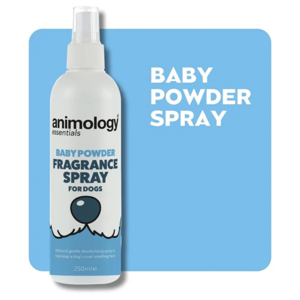 Animology Essentials Dog Spray 250ml -  Baby Powder
