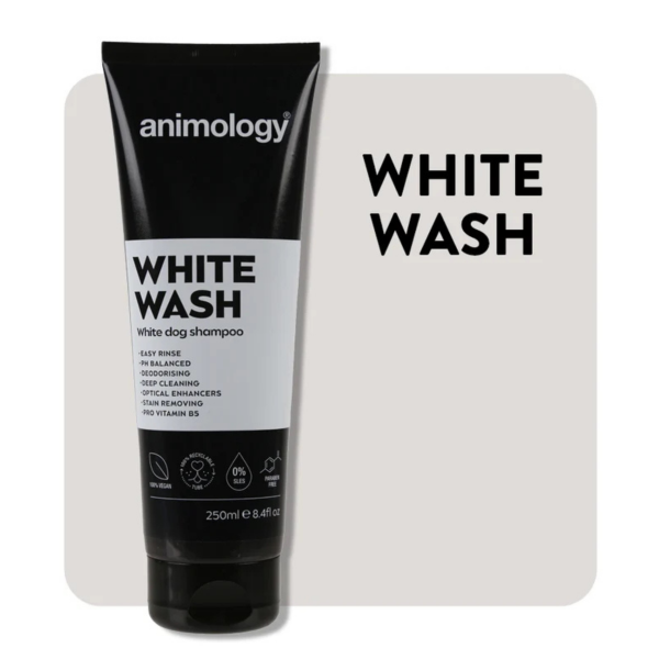 Animology Dog Shampoo 250ml - White Wash