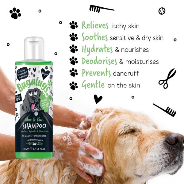 Bugalugs - Aloe & Kiwi Shampoo 250ml