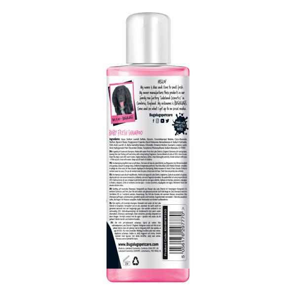 Bugalugs - Baby Fresh Dog Shampoo 250ml