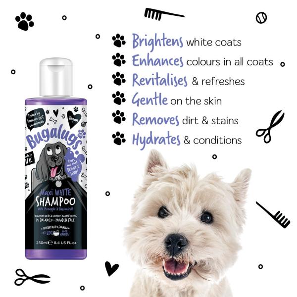 Bugalugs - Maxi White Shampoo 250ml